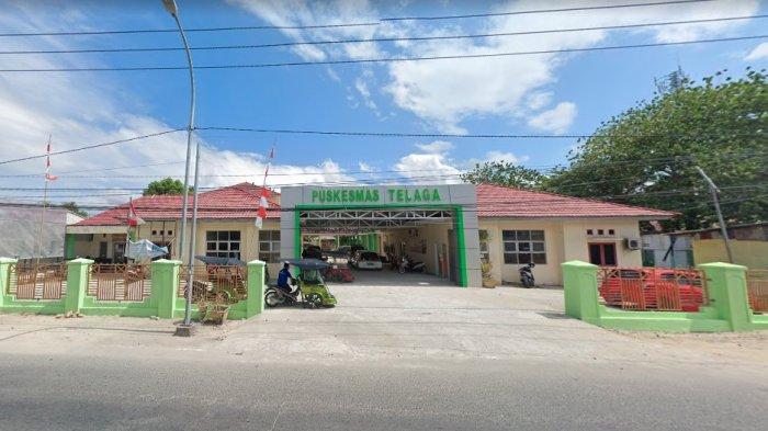 Puskesmas Telaga yang dikeluhkan oleh Arif. Cerita Arif dibagikan di facebook dan saat ini redaksi sedang menelusuri kebenaran informasi dan meminta tanggapan Puskesmas Telaga.