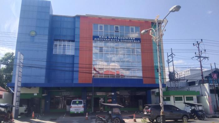 KASUS PEMBACOKAN -- RSIA Sitti Khadijah Aisyiyah di Jl Nani Wartabone, Kelurahan Heledulaa Selatan, Kecamatan Kota Timur, Kota Gorontalo. Rumah sakit ini merupakan tempat Faad dirawat setelah dibacok oleh orang tak dikenal (Sumber Foto:TribunGorontalo.com/Jefry Potabuga)