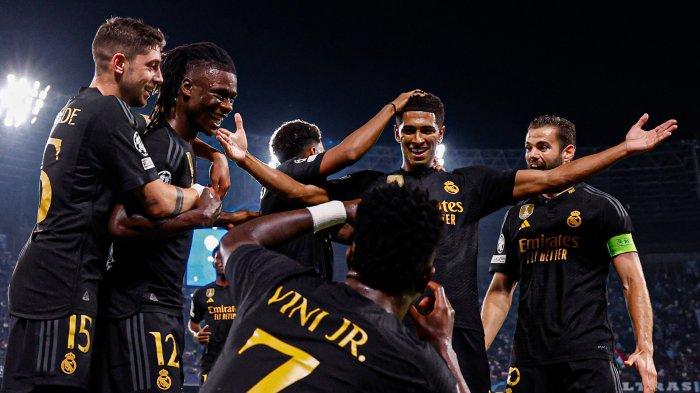 Real Madrid menang 2-3 di kandang Napoli dalam laga penyisihan Grup C Liga Champions musim 2023/2024.