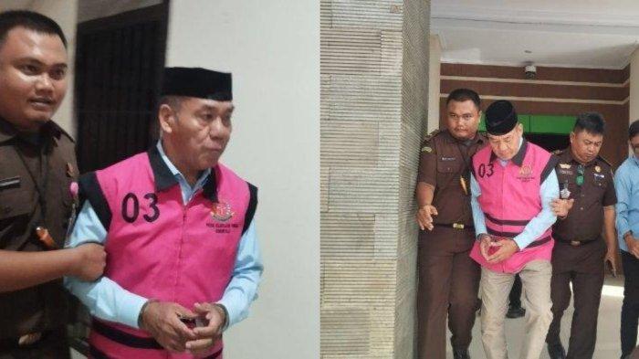Romen S Lantu, Kabid SDA Dinas PUPR Kota Gorontalo ditetapkan sebagai tersangka kasus korupsi proyek Kanal Tanggidaa, Kamis (5/12/2024).