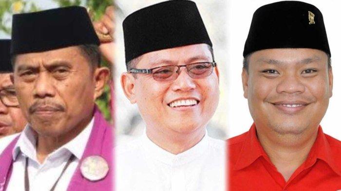 CALON BUPATI GORUT - Kolase foto  Roni Imran, Thariq Modanggu, dan Mohamad Siddik Nur. Simak harta kekayaan calon bupati Gorontalo Utara PSU Pilkada 2024.