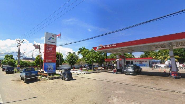 SPBU Reguler 7496229 Jalan Trans Sulawesi, Kelurahan Teratai, Kecamatan Marisa, Kabupaten Pohuwato, Gorontalo.