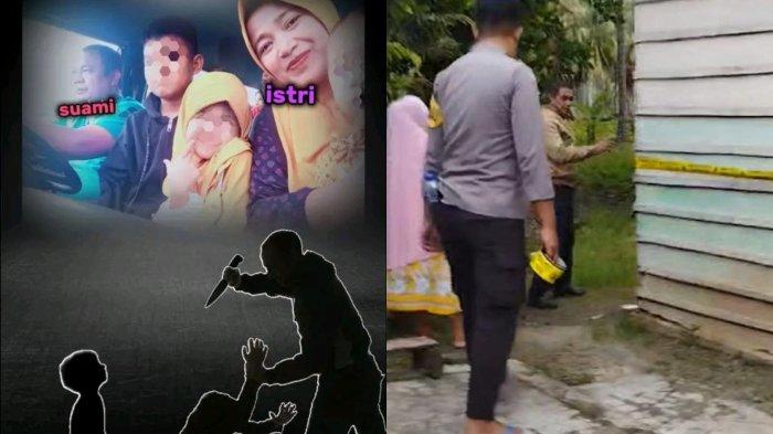 SUAMI TIKAM ISTRI - Seorang pria menusuk istrinya di Desa Ayula, Kecamatan Randangan, Kabupaten Pohuwato, Minggu (9/2/2025) dini hari WITA. Aksi pelaku diketahui oleh anaknya yang mendengar suara teriakan korban.