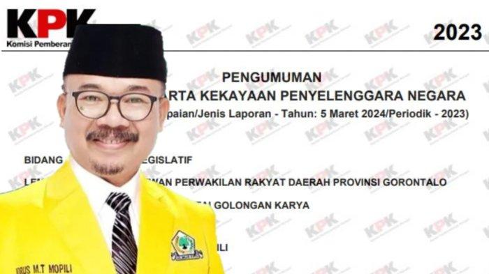 Simak harta kekayaan Idrus M.T Mopili, Ketua DPRD Provinsi Gorontalo