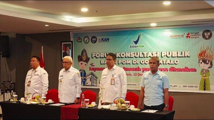 Suasana pembukaan forum konsultan publik di Hotel Aston Gorontalo