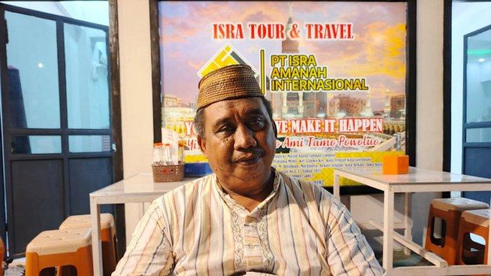 TAKMIR MASJID - Anggota Takmirul Masjid Agung Baiturrahman Limboto, Usman Molou saat ditemui TribunGorontalo.com, Kamis (5/6/2025).