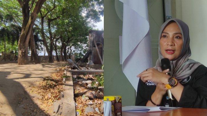 Taman Moodu Kota Gorontalo dan Sub Koordinator Rehabilitasi BNN Kota Gorontalo, Rona Mopili. 