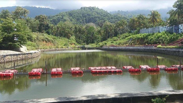 Taman Taqwa di siang hari, Sabtu (02/3/2024).