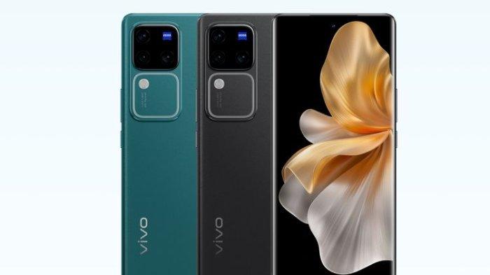 Tampilan depan dan punggung Vivo V30 Pro