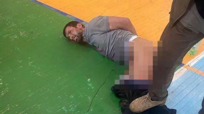 Pelaku teror Rusia yang diduga mengalami penyiksaan penyentruman.