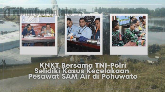 Tim KNKT rapat bersama TNI-Polri di Polres Pohuwato pada Senin (21/10/2024).