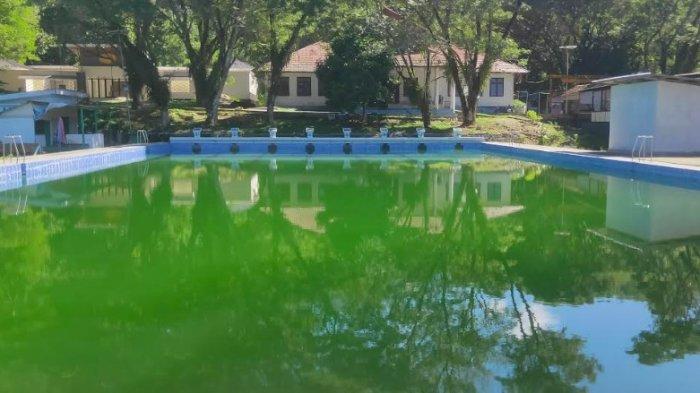 Wisata Lombongo Gorontalo menyediakan fasilitas seperti kolam renang untuk anak-anak dan dewasa.