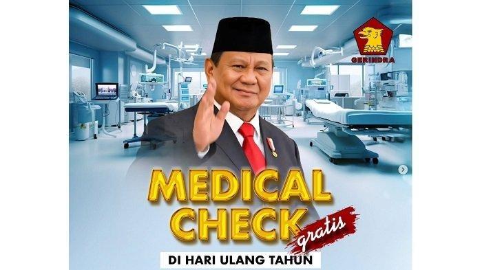check up gratis dari Pemerintah