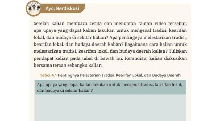 Tugas 'Ayo, Berdiskusi' dalam buku paket halaman 107-108 mata pelajaran Pendidikan Pancasila kelas 8 SMP/MTs Kurikulum Merdeka.