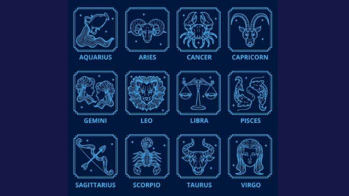 Ilustrasi ramalan horoskop.