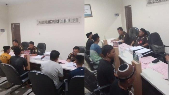 Sembilan jaksa penuntut umum (JPU) dari Kejaksaan Tinggi Gorontalo yang mengawal jalannya kasus perusakan dan pembakaran Kantor Bupati Pohuwato