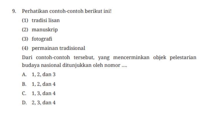 Tugas 'Uji Kompetensi' Pilihan Ganda Nomor 9 dalam buku paket halaman 127 mata pelajaran Pendidikan Pancasila kelas 8 SMP/MTs Kurikulum Merdeka.