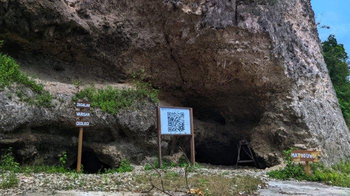 GEOSITE BOTUBARANI : Geosite Batu Gamping Desa Botubarani, Kecamatan Kabila Bone, Kabupaten Bone Bolango, Provinsi Gorontalo, Sabtu (15/2/2025). Kawasan ini berpotensi jadi wisata edukasi geologi.
