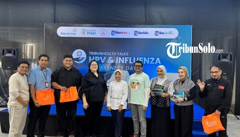Acara Sosialisasi Vaksin HPV dan Influenza di Tribun