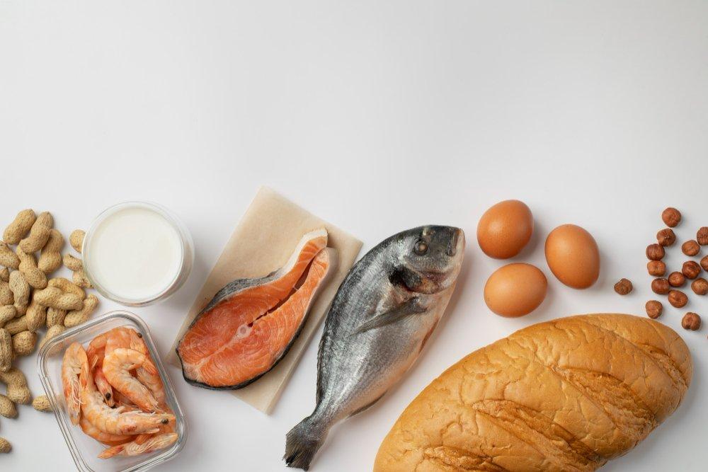 Ilustrasi makanan kaya selenium, salah satu nutrisi untuk tingkatkan sistem kekebalan tubuh