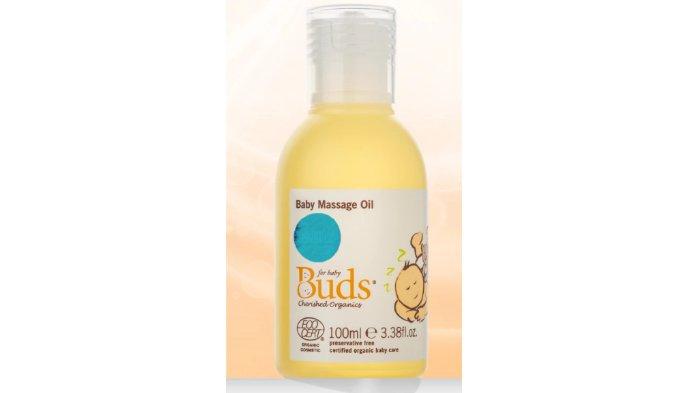 Baby oil Buds organics infant massage oil