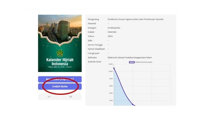 Cara download Kalender 2024 resmi Kemenag