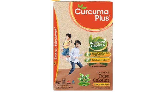 Curcuma plus rasa cokelat