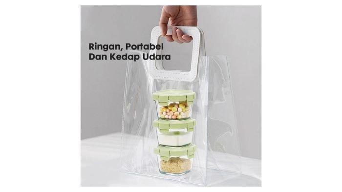 Food Storage Containers Paus Biru