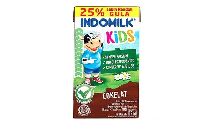 Indomilk UHT kids less sugar