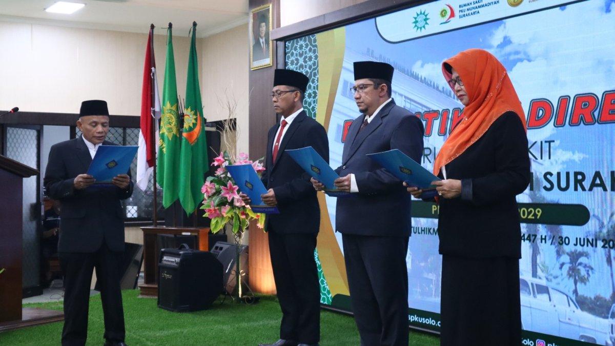 Pelantikan Direksi Baru RS PKU Muhammadiyah Surakarta