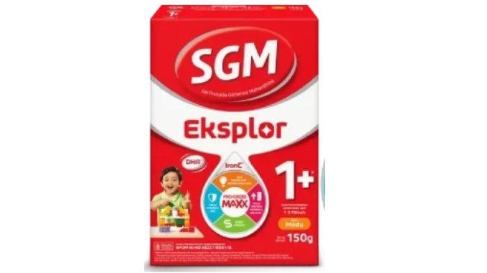 Ilustrasi susu pertumbuhan anak SGM Eksplor 1+ dengan Ironc™