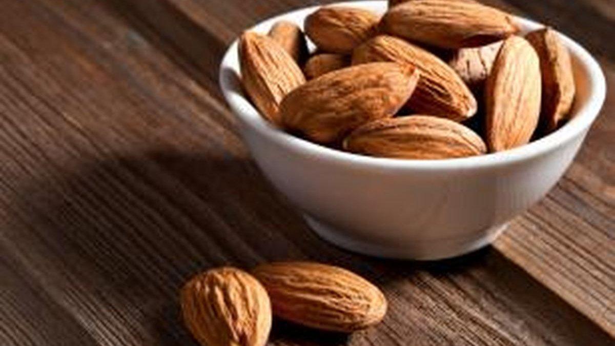 ilustrasi kacang almond