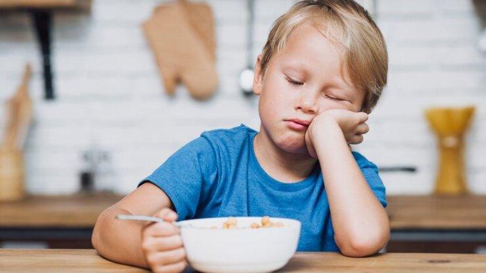 Ilustrasi anak yang tidak nafsu makan, berikut cara mudah untuk meningkatkan nafsu makan pada anak