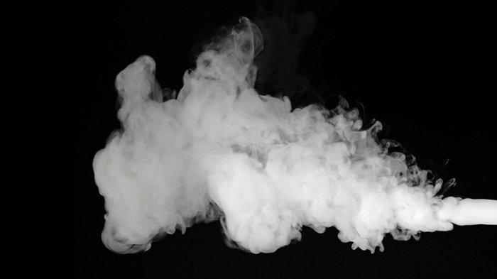 ilustrasi asap rokok