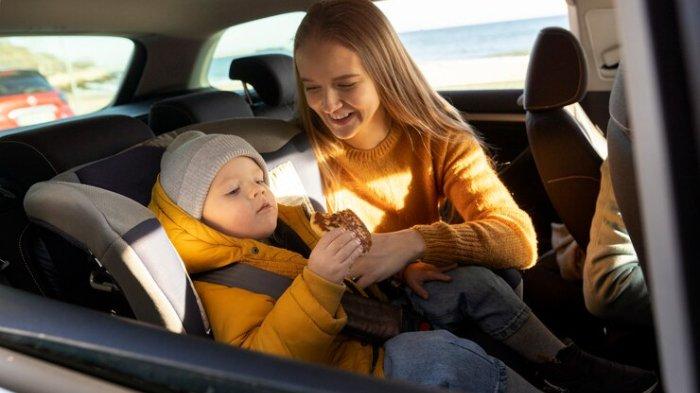 Ilustrasi bayi mudik, berikut ini tips agar bayi nyaman saat perjalanan mudik
