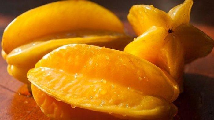 Ilustrasi belimbing, buah yang baik dikonsumsi oleh penderita darah tinggi
