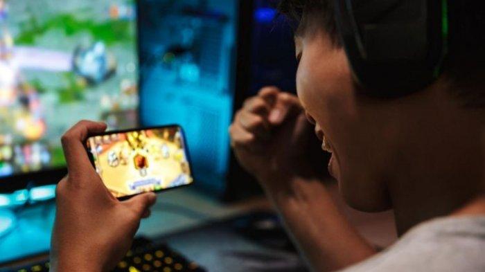ilustrasi bermain game, salah satu latihan fisik untuk meningkatkan daya ingat dan fungsi otak