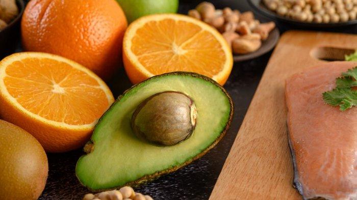 Ilustrasi buah-buahan yang mengandung tinggi magnesium, nutrisi yang harus dipenuhi oleh wanita