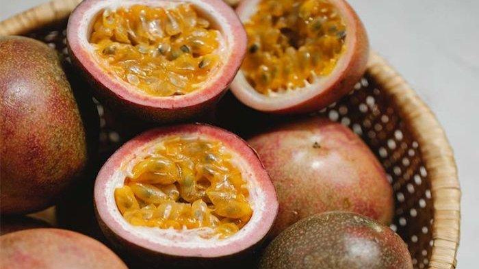 Ilustrasi buah markisa, salah satu buah yang kaya akan kandungan protein