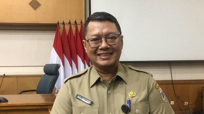 Kepala Dinas Dukcapil DKI Jakarta Budi Awaludin saat ditemui di ruang pola kantor Wali Kota Jakarta Timur, Senin (20/11/2023).