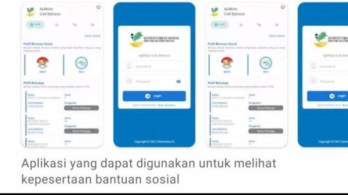 ilustrasi cara cek penerima bansos