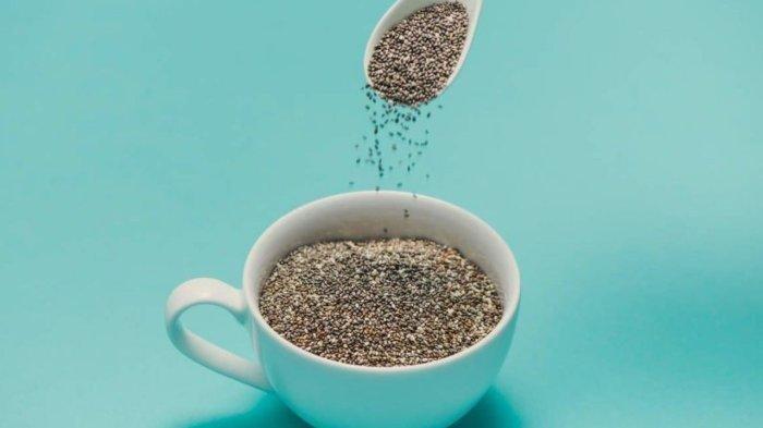 ilustrasi chia seed yang menawarkan banyak manfaat untuk kesehatan