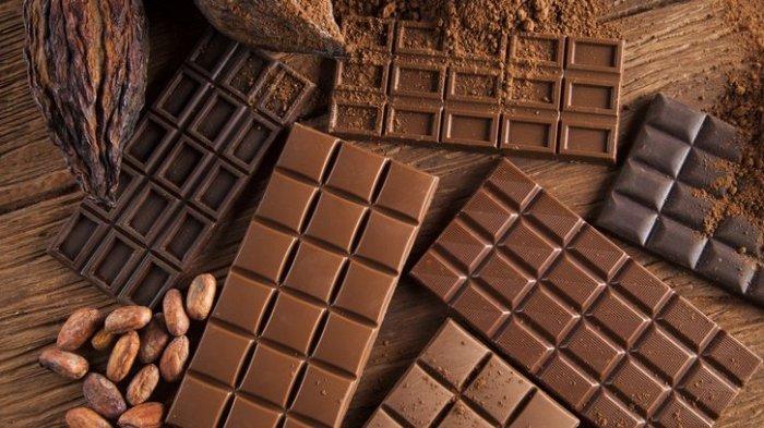 ilustrasi dark chocolate