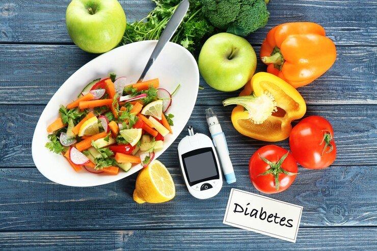 ilustrasi makanan sehat untuk penderita diabetes