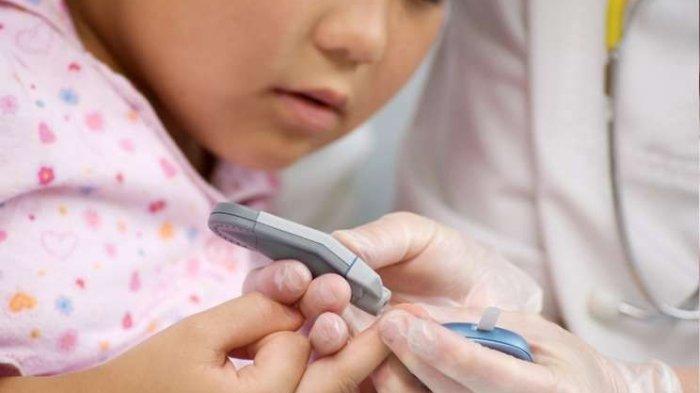 ilustrasi penyakit diabetes pada anak
