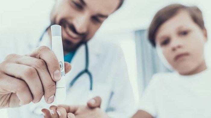 ilustrasi diabetes pada anak