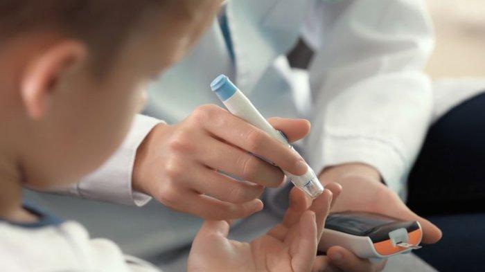 ilustrasi anak yang mengalami diabetes tipe 1