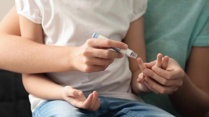 ilustrasi diabetes pada anak