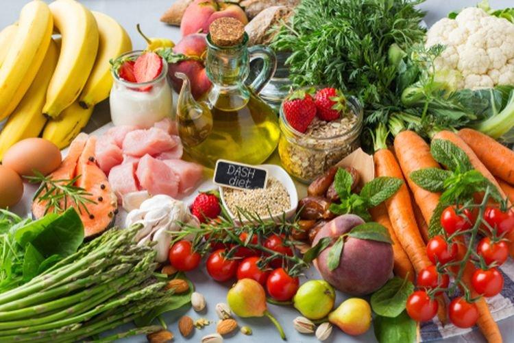 ilustrasi diet DASH, salah satu diet yang cocok untuk penderita diabetes