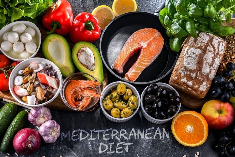 ilustrasi diet mediterania, salah satu diet yang cocok untuk penderita diabetes